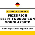 Friedrich Ebert Foundation Scholarship 2025 in Germany (Funded)