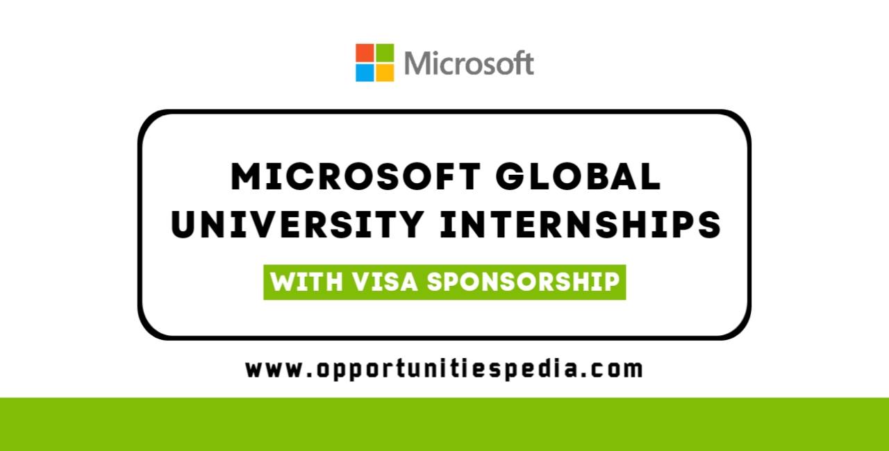 Microsoft Global University Internships 2025