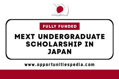 Japanese Government (MEXT) Undergraduate Scholarship 2026 (Fully Funded)