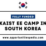 KAIST EE Camp in South Korea 2025 | Fully Funded