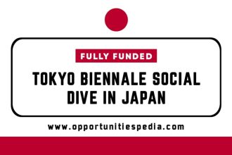 Tokyo Biennale Social Dive 2025 in Japan | Fully Funded