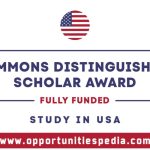Simmons Distinguished Scholar Award in the USA (Fully Funded)