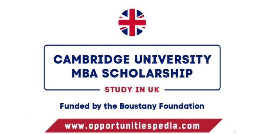 Cambridge University MBA Scholarship 2026 in the UK