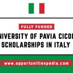University of Pavia CICOPS Scholarships 2026 in Italy | Fully Funded
