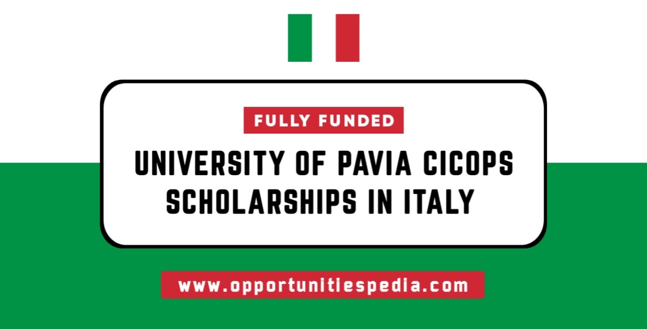 University of Pavia CICOPS Scholarships 2026 in Italy | Fully Funded
