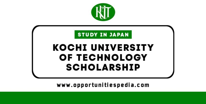 Kochi University of Technology Scholarship 2026 in Japan | Fully Funded