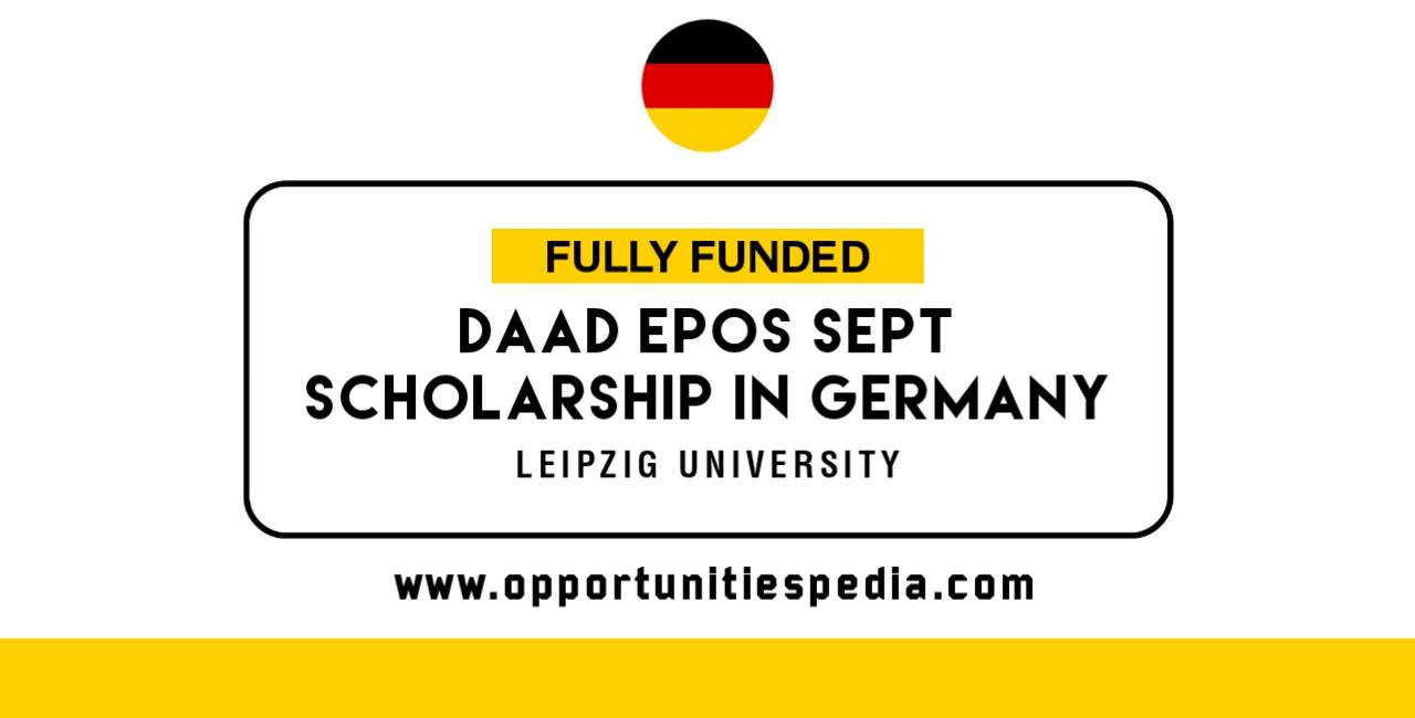 DAAD EPOS SEPT Scholarship 2026 at Leipzig University in Germany (Fully Funded)
