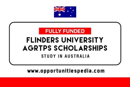 Flinders University AGRTPS Scholarships 2025-26 in Australia (Fully Funded)
