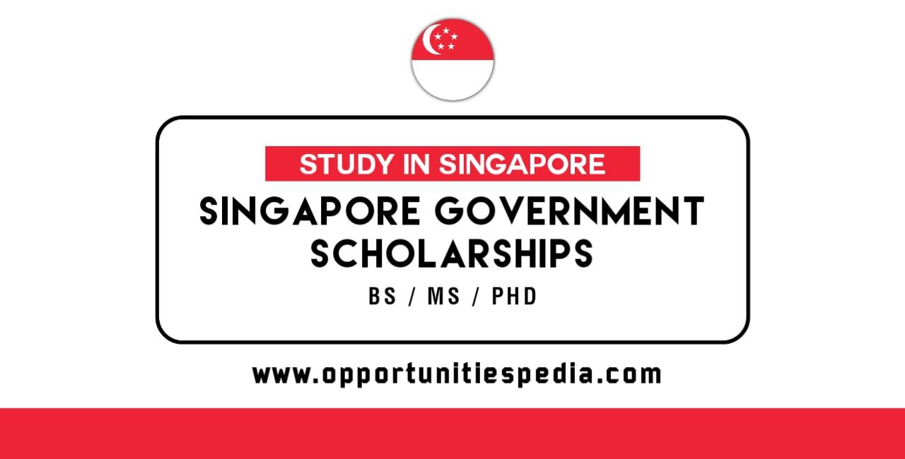 Singapore Government Scholarships 2025-2026 (Fully Funded)