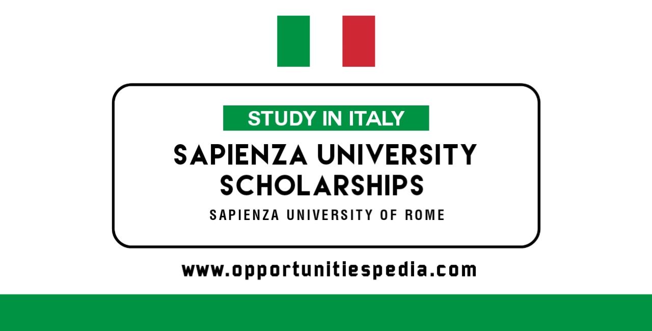 Sapienza University Scholarships 2025-2026 | Study in Italy