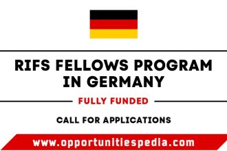 RIFS Fellows Program 2026 in Germany | Fully Funded