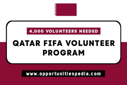 Qatar FIFA Volunteer Program 2025 | 4,000 Volunteers Needed
