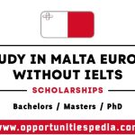 Study in Malta Without IELTS | Malta Scholarships