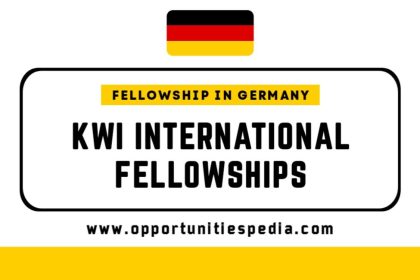 KWI International Fellowships 2026 in Germany