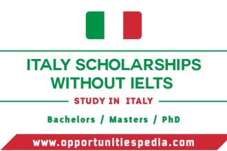 Italy Scholarships 2025-26 Without IELTS (Study in Italy)
