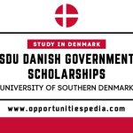 SDU Danish Government Scholarships 2026 (Study in Denmark)