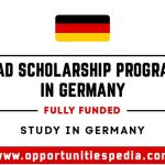 List of DAAD Scholarship Programs 2025-26 in Germany