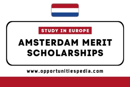 Amsterdam Merit Scholarship 2026 in the Netherlands