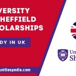 University of Sheffield Scholarships 2025-26 (Study in UK)