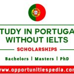 Study in Portugal Without IELTS 2025-2026 | Scholarships