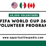 FIFA World Cup 2026 Volunteer Program | USA, Canada, Mexico
